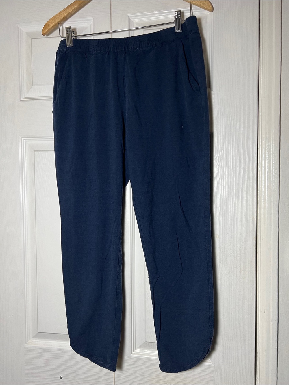 Marine Layer Allison Pant Women’s Medium Navy Blue - Picture 3 of 8